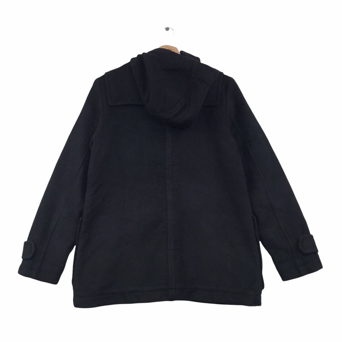 Gap GAP Designer Black Duffle Coat Overcoat Size US M / EU 48-50 / 2 - 7 Thumbnail
