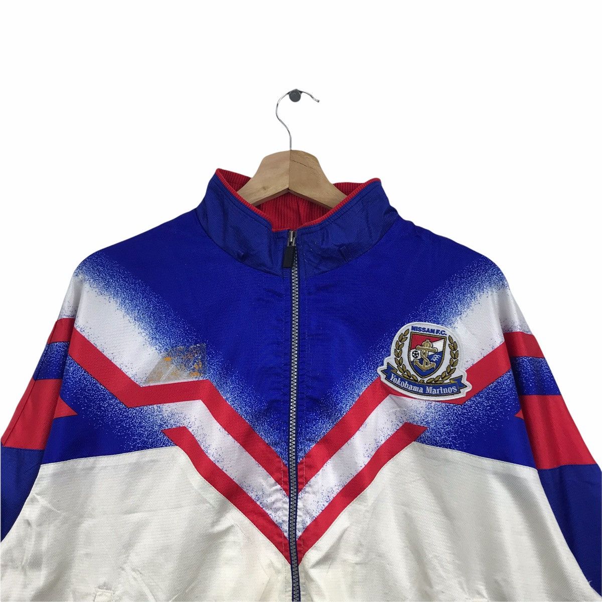 Mizuno Vintage MIZUNO J. LEAGUE Japan Tracktop Windbreaker Jacket Size US XL / EU 56 / 4 - 2 Thumbnail