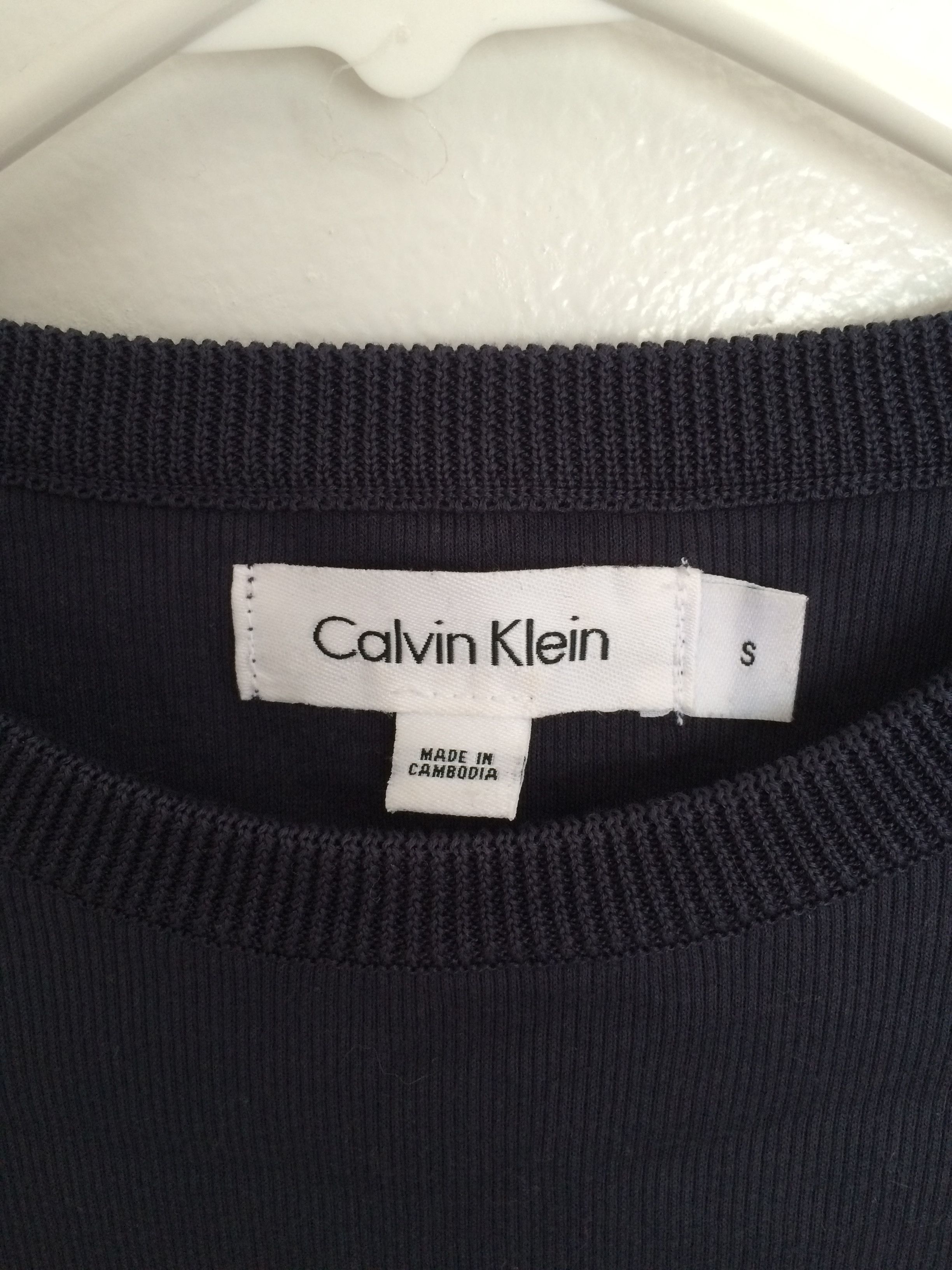 Calvin Klein Calvin Klein Blue Long Sleeve Light Sweater -Size S Size US S / EU 44-46 / 1 - 2 Thumbnail