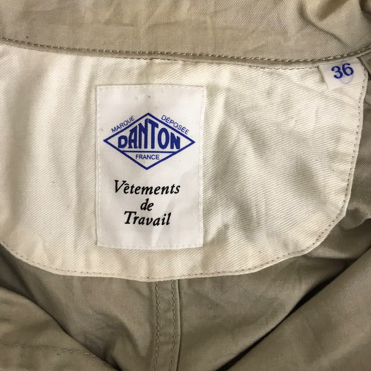Danton DANTON France Brand VETEMENTS De Travail Coat Jacket Size US S / EU 44-46 / 1 - 3 Thumbnail