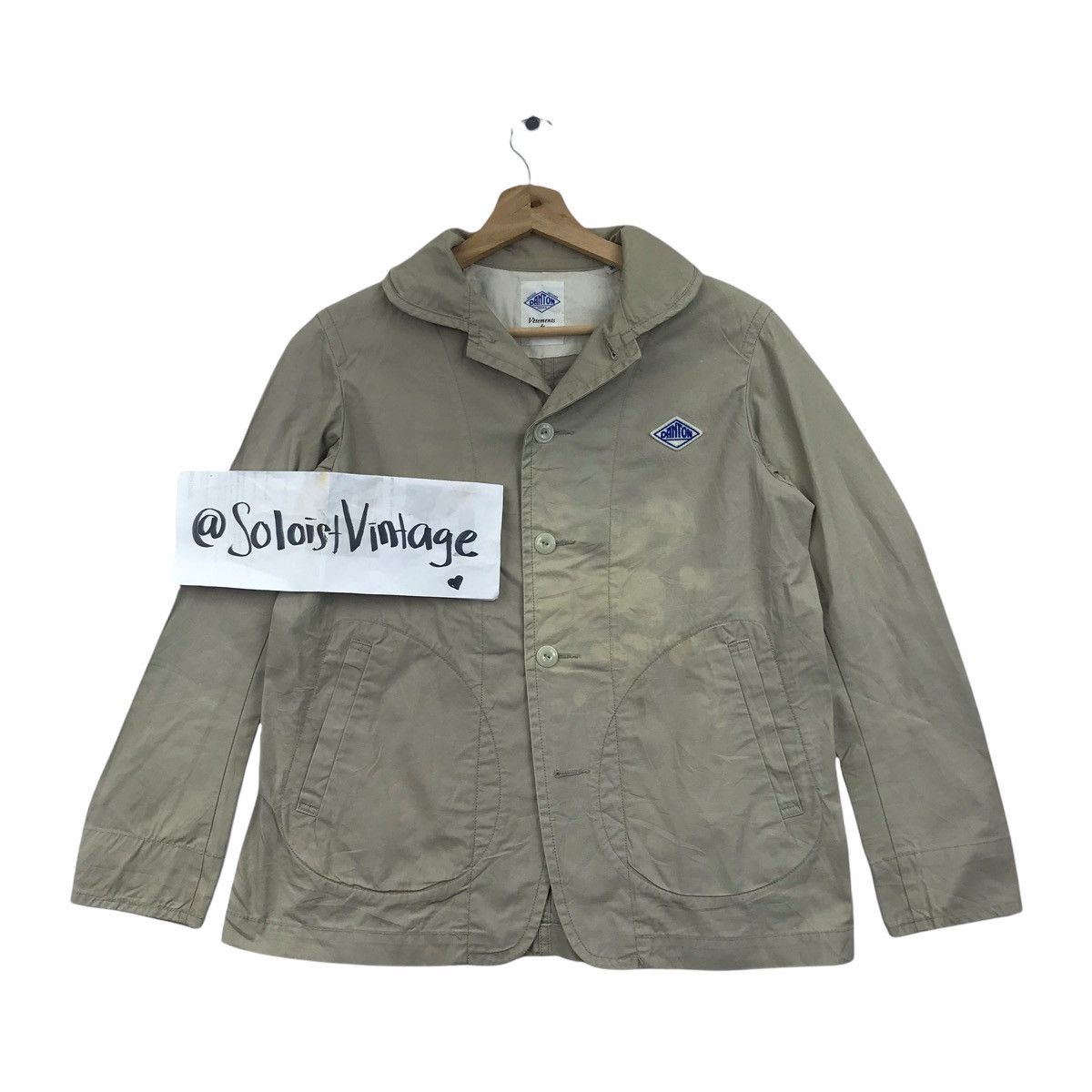 Danton DANTON France Brand VETEMENTS De Travail Coat Jacket Size US S / EU 44-46 / 1 - 1 Thumbnail