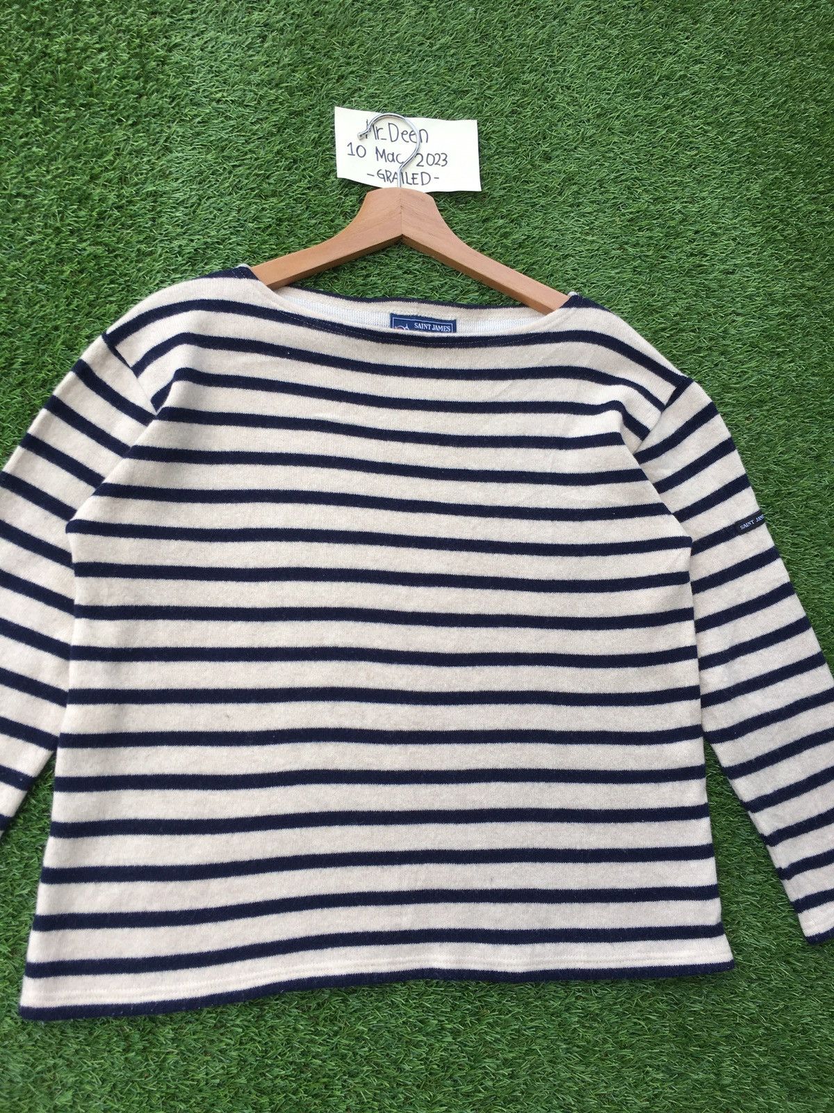 Saint James Rare Vintage Saint James Stripes Sweater Size US M / EU 48-50 / 2 - 4 Thumbnail