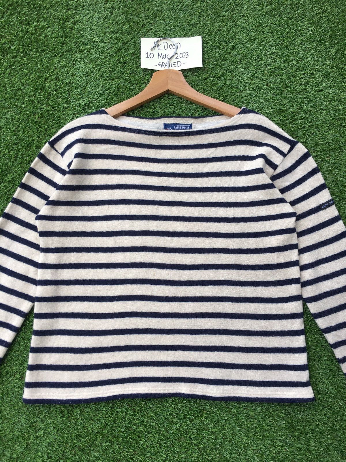 Saint James Rare Vintage Saint James Stripes Sweater Size US M / EU 48-50 / 2 - 3 Thumbnail