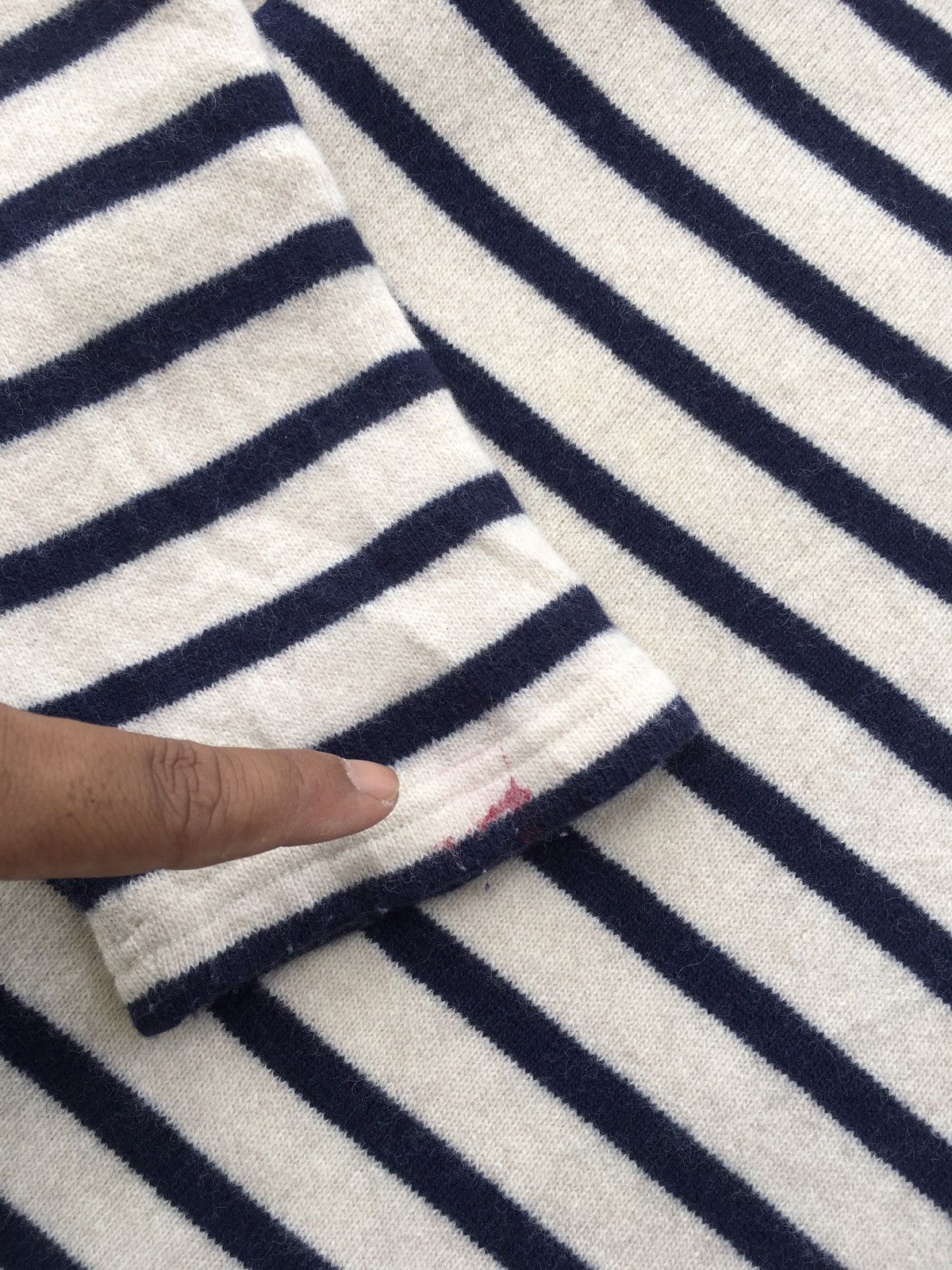 Saint James Rare Vintage Saint James Stripes Sweater Size US M / EU 48-50 / 2 - 17 Thumbnail