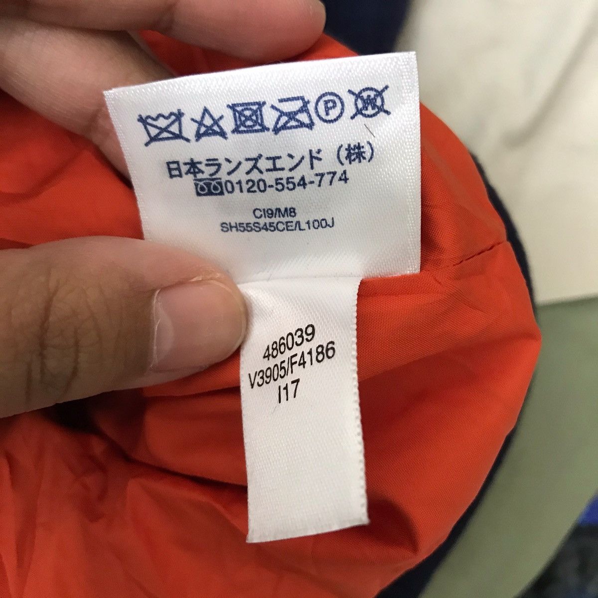 Lands' End LANDS END Rugby Sport Blue Parka Coat Jacket Size US S / EU 44-46 / 1 - 6 Thumbnail