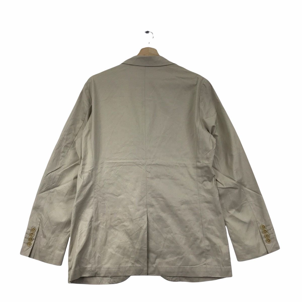 Barneys New York BARNEYS NEWYORK Beige Blazer Coat Size 38R - 6 Thumbnail