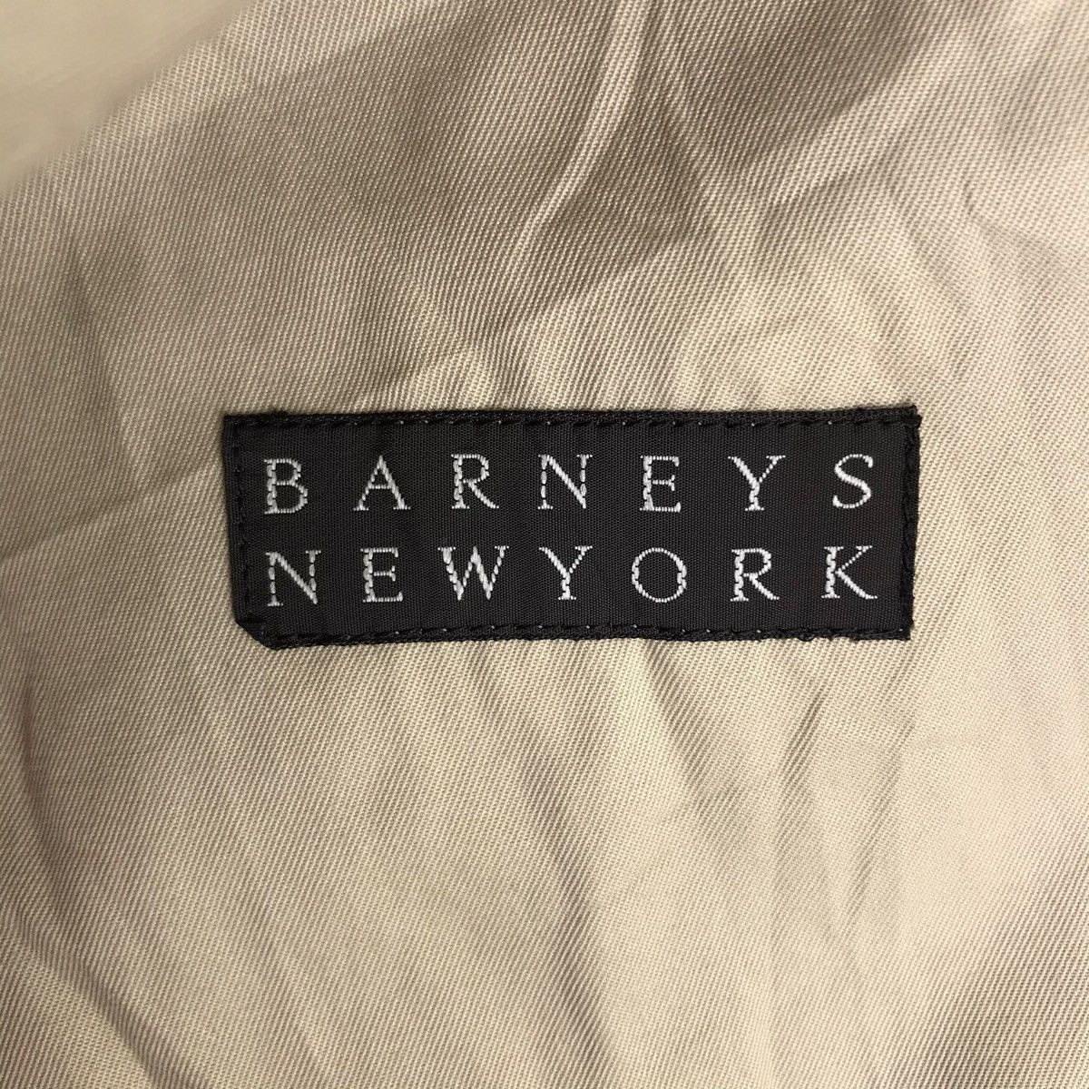 Barneys New York BARNEYS NEWYORK Beige Blazer Coat Size 38R - 3 Thumbnail