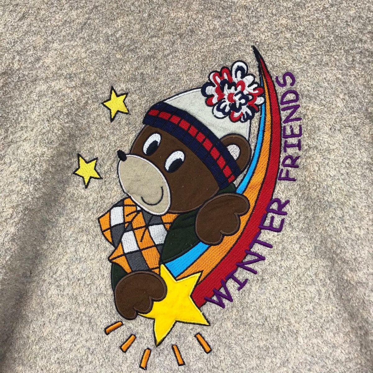 Vintage CASTELBAJAC SPORT Winter Friends Pop Art Fleece Sweatshirt Size US M / EU 48-50 / 2 - 3 Thumbnail