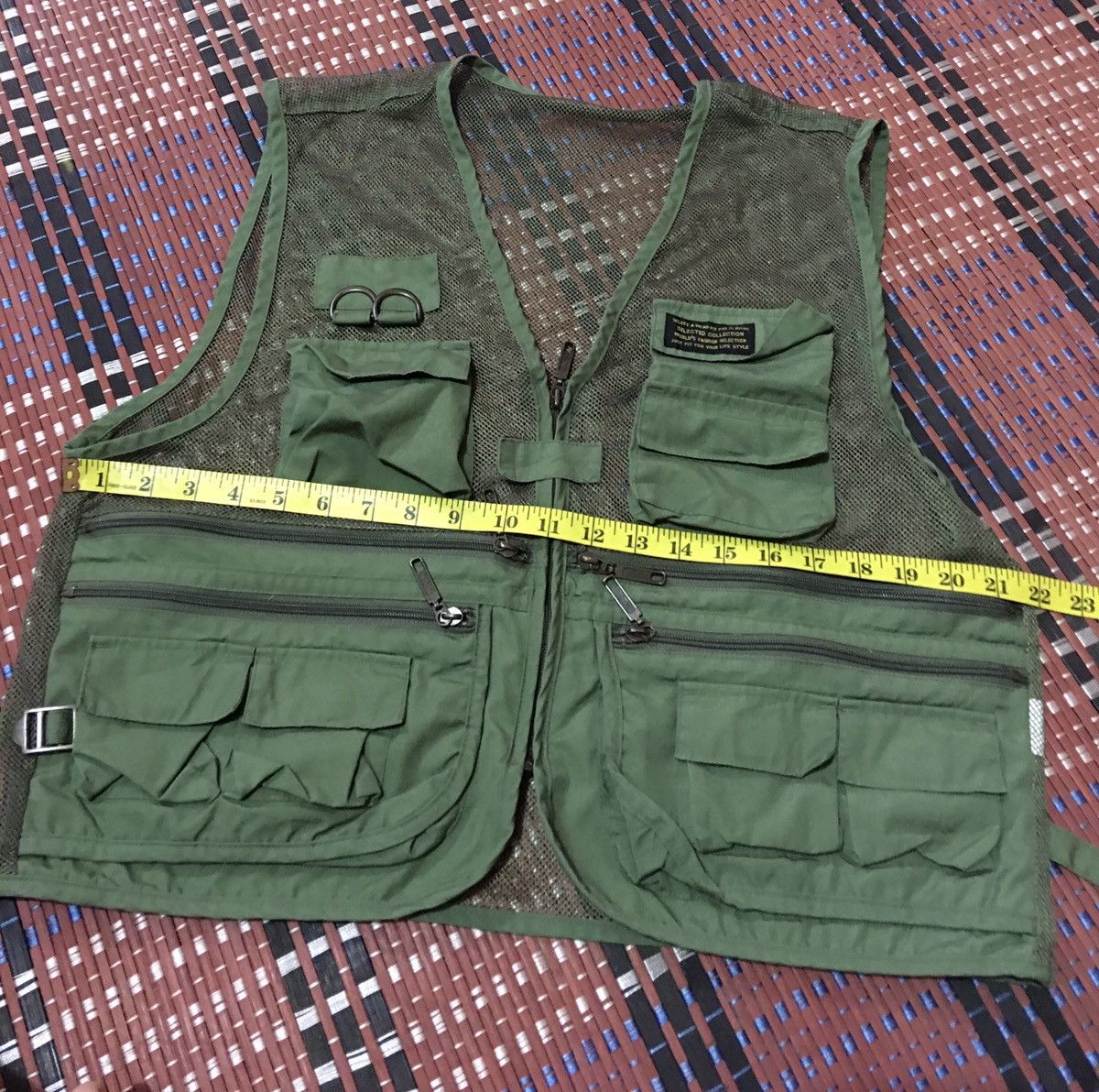Japanese Brand Japanese Brand Tactical Multi Pocket Vest Size US L / EU 52-54 / 3 - 10 Thumbnail
