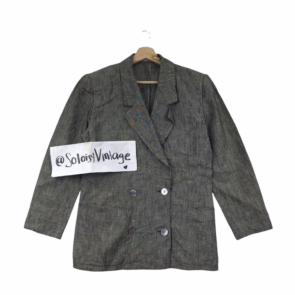 Calvin Klein CALVIN KLEIN CK Sandy Designer Blazer Coat Size 38R - 1 Thumbnail