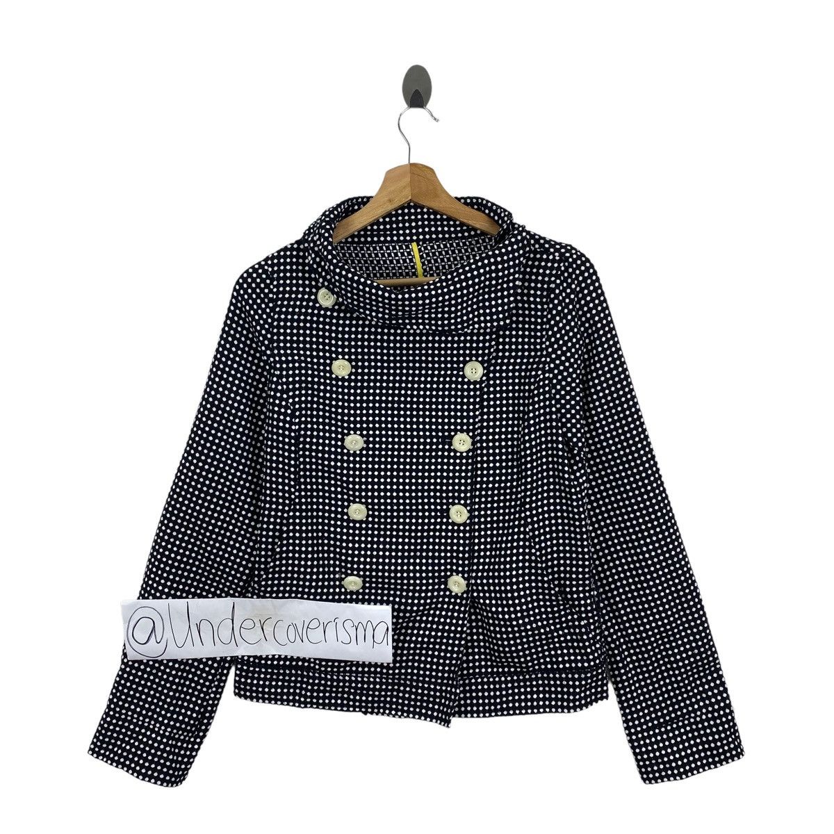 Japanese Brand MIOK Japanese Brand Check Tartan Wool Tweed Coat Size XS / US 0-2 / IT 36-38 - 1 Thumbnail