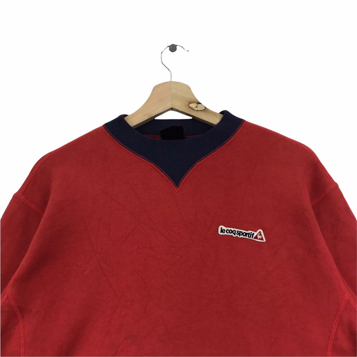 Le Coq Sportif Vintage LE COQ SPORTIF Sportswear Tennis Sweatshirt Size US S / EU 44-46 / 1 - 2 Thumbnail