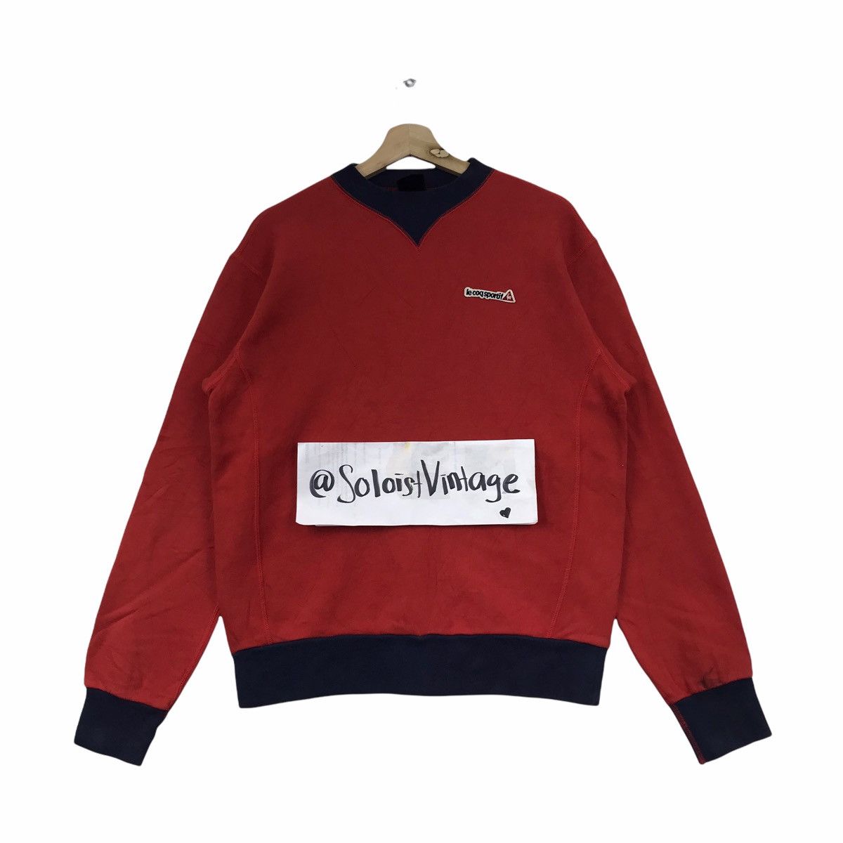 Le Coq Sportif Vintage LE COQ SPORTIF Sportswear Tennis Sweatshirt Size US S / EU 44-46 / 1 - 1 Thumbnail