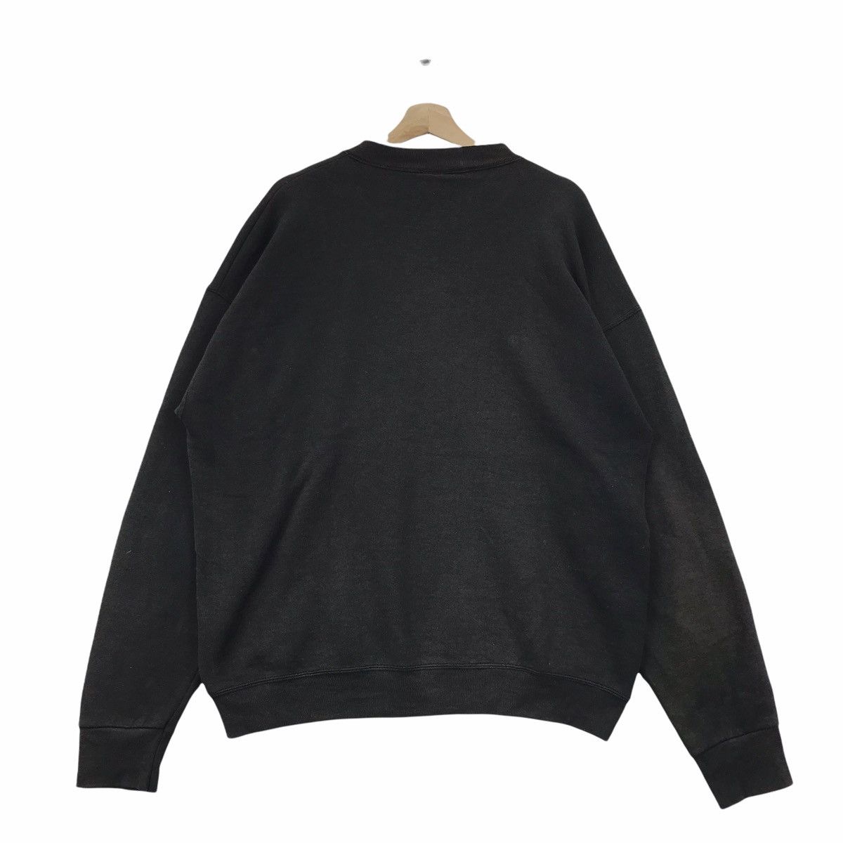 Vintage Vintage 90s YADDA YADDA YADDA Usa Wording Black Sweatshirt Size US XL / EU 56 / 4 - 6 Thumbnail