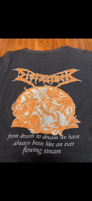 Dismember 'Like An Everflowing Stream' Official Black T-Shirt - 100% Cotton, Unisex, Machine Washable