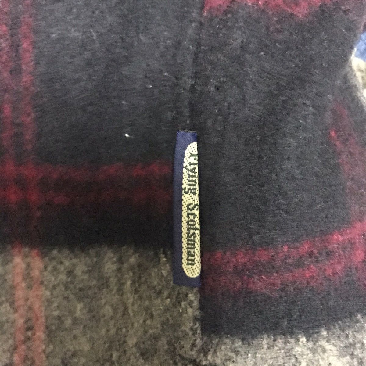 Vintage FLYING SCOTSMAN Outdoor Fishing Flannel Wool Jacket Size US M / EU 48-50 / 2 - 4 Thumbnail