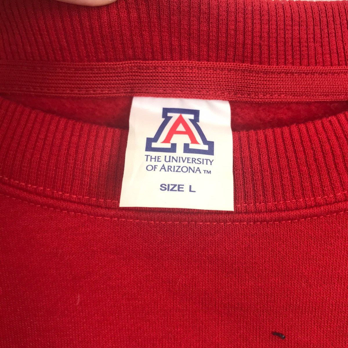Vintage Vintage The UNIVERSITY Of ARIZONA USA Red Sweatshirt Size US L / EU 52-54 / 3 - 3 Thumbnail