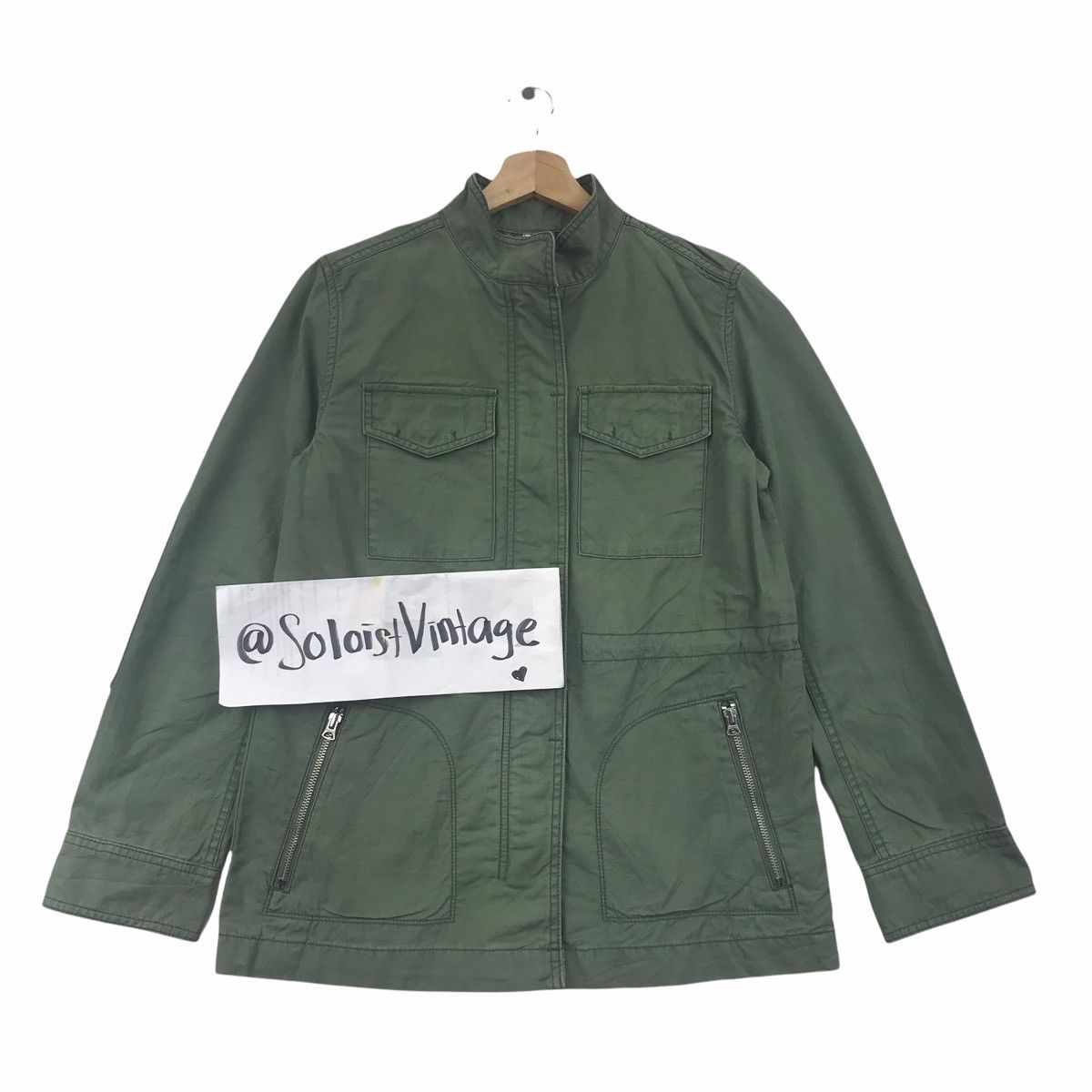 Gap GAP Designer Green Army Jacket Parka Size US XS / EU 42 / 0 - 1 Thumbnail