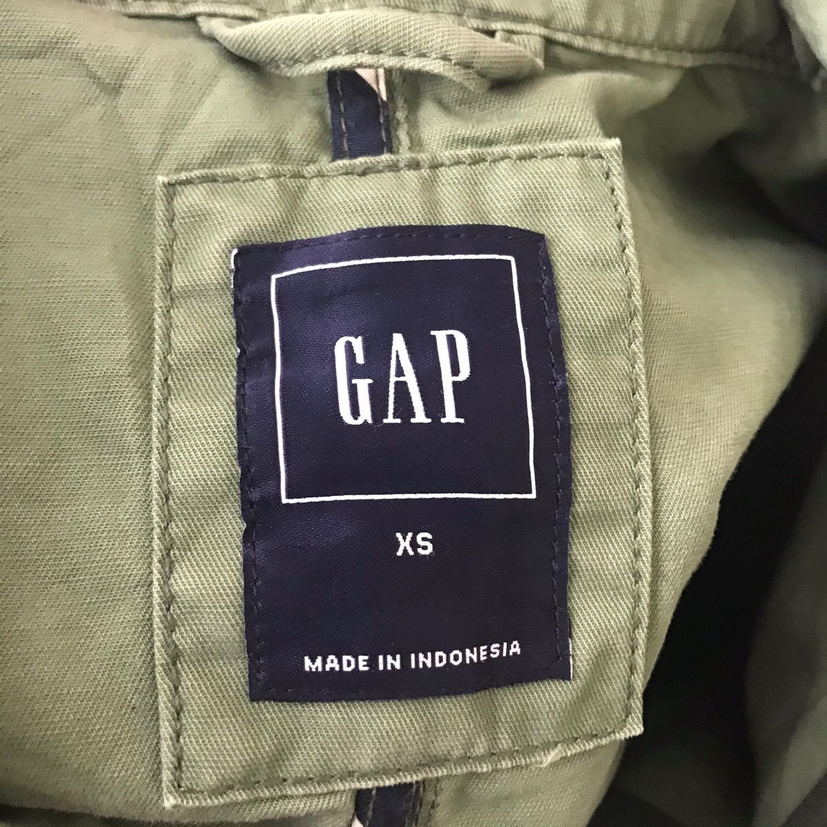 Gap GAP Designer Green Army Jacket Parka Size US XS / EU 42 / 0 - 3 Thumbnail