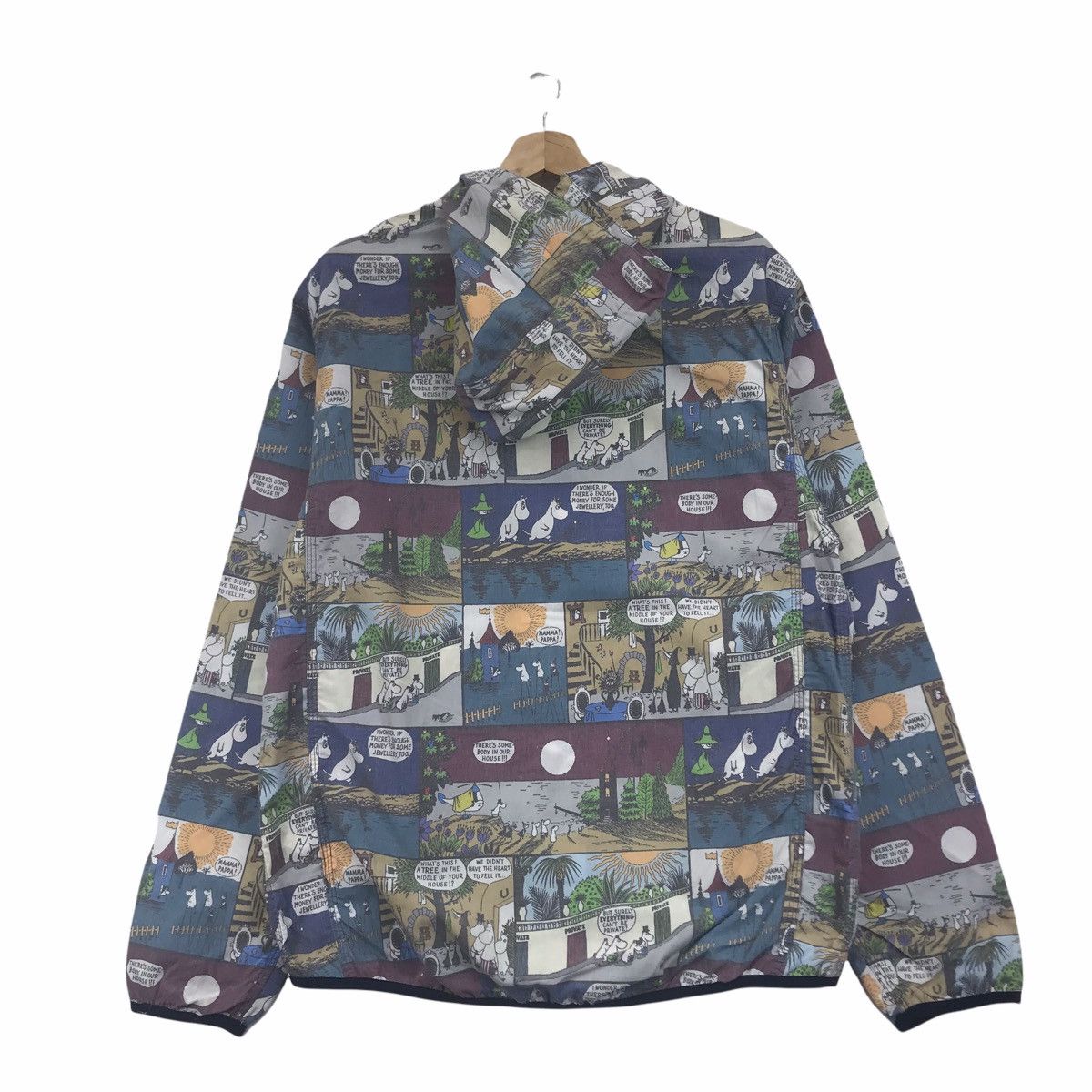 go slow caravan GO SLOW CARAVAN x Moomin Overprint Cartoon Jacket Size US M / EU 48-50 / 2 - 8 Thumbnail