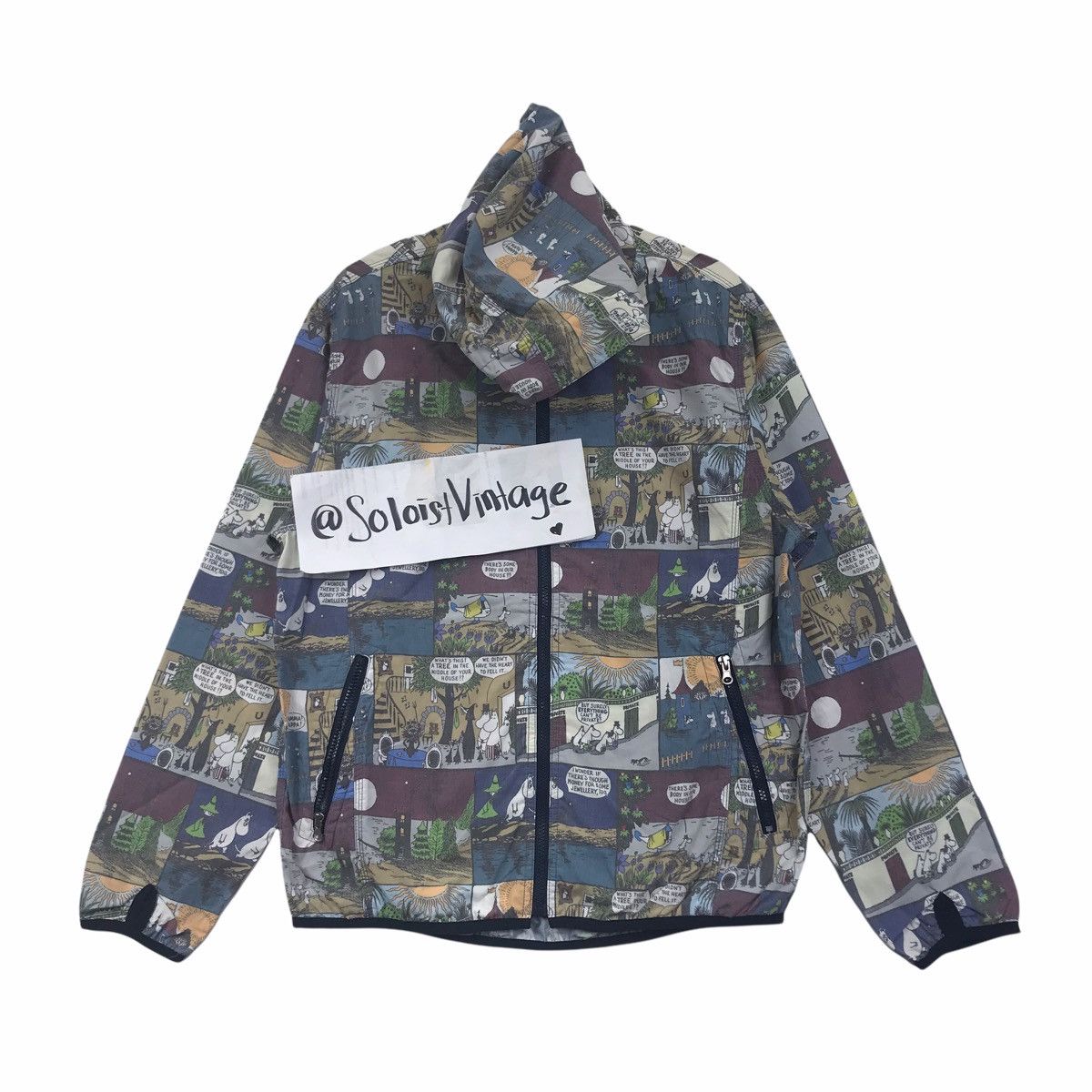 go slow caravan GO SLOW CARAVAN x Moomin Overprint Cartoon Jacket Size US M / EU 48-50 / 2 - 1 Thumbnail