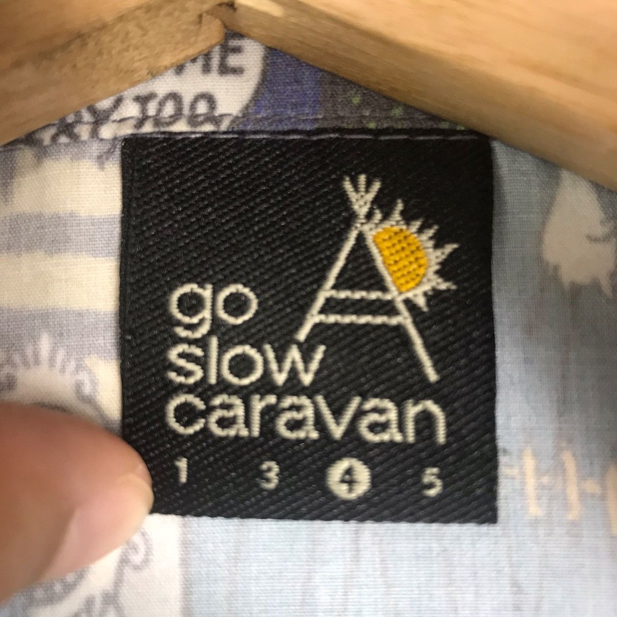 go slow caravan GO SLOW CARAVAN x Moomin Overprint Cartoon Jacket Size US M / EU 48-50 / 2 - 3 Thumbnail