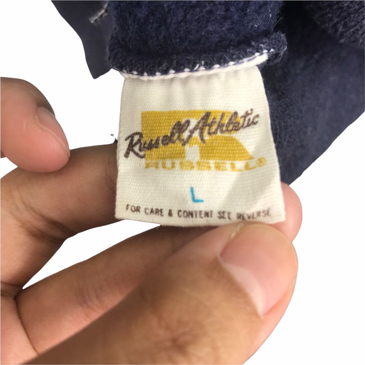Russell Athletic Vintage 80s WESTLANE WILDCATS High School University Hoodie Size US L / EU 52-54 / 3 - 4 Thumbnail
