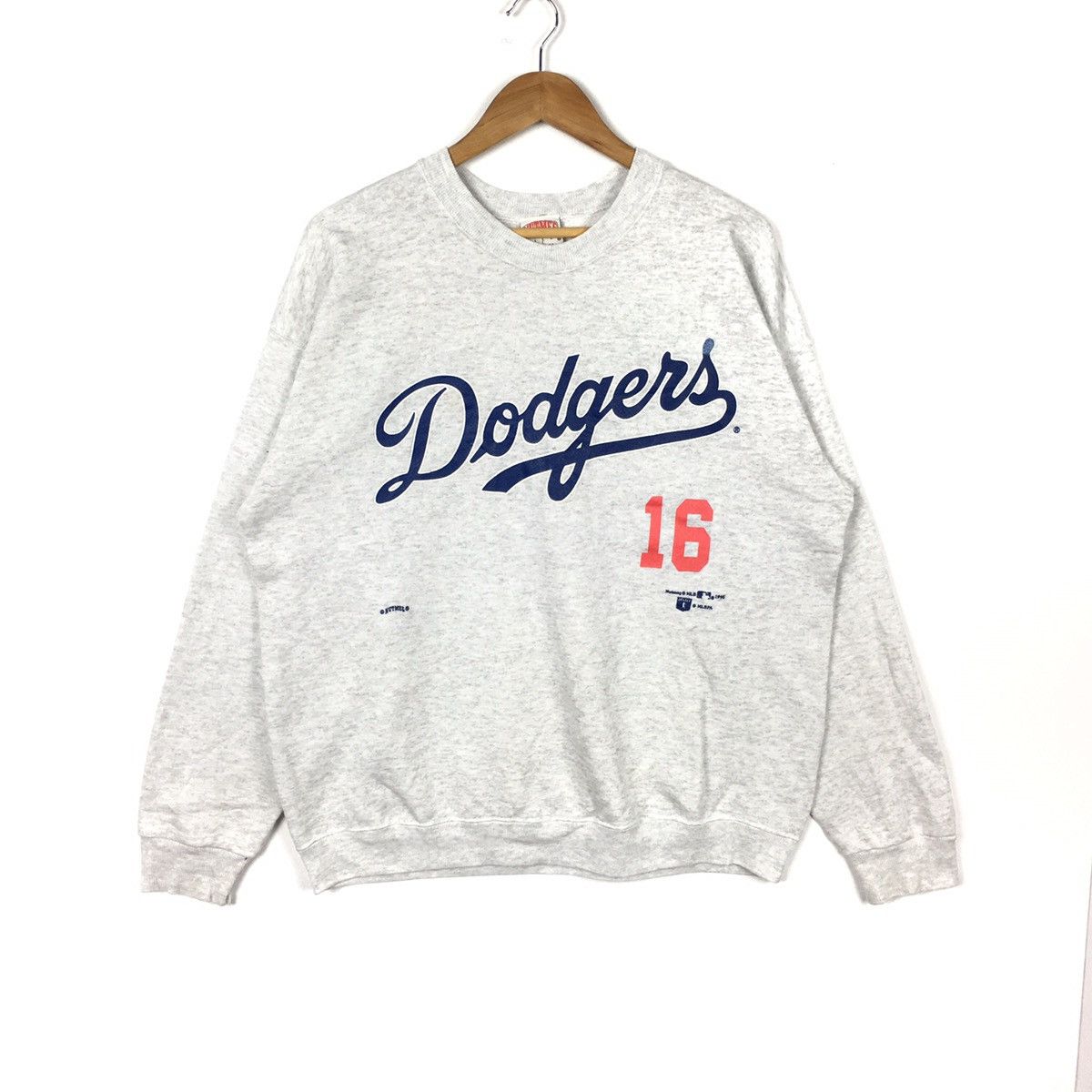 MLB Vintage 90s LA DODGERS NOMO #16 Mlb Usa Baseball Silver Size US L / EU 52-54 / 3 - 2 Thumbnail