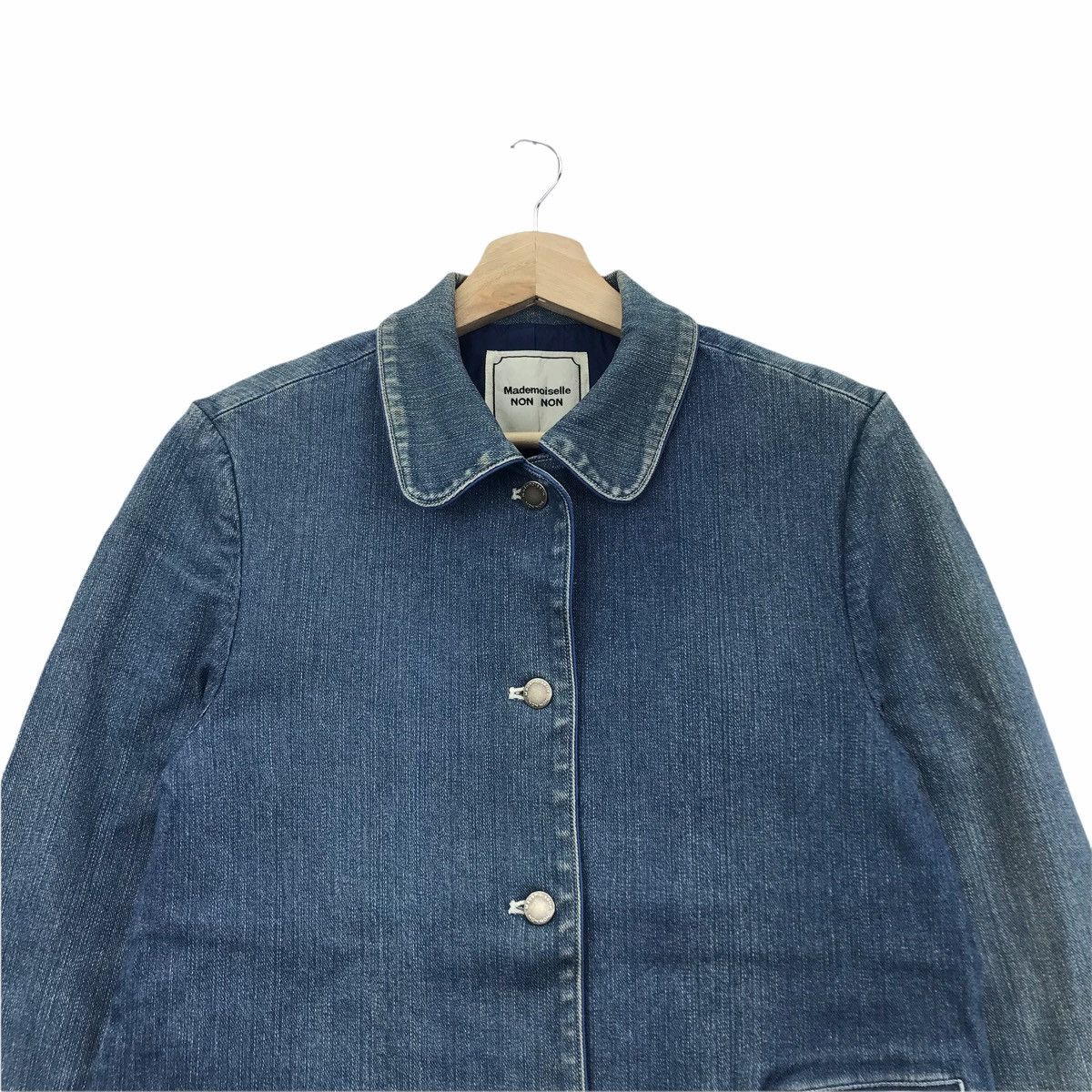 Mademoiselle Non Non MADEMOISELLE NON NON France Designer Jeans Denim Jacket Size US S / EU 44-46 / 1 - 2 Thumbnail