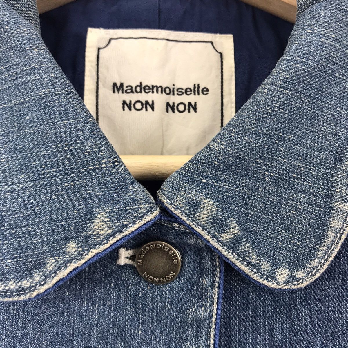 Mademoiselle Non Non MADEMOISELLE NON NON France Designer Jeans Denim Jacket Size US S / EU 44-46 / 1 - 5 Thumbnail