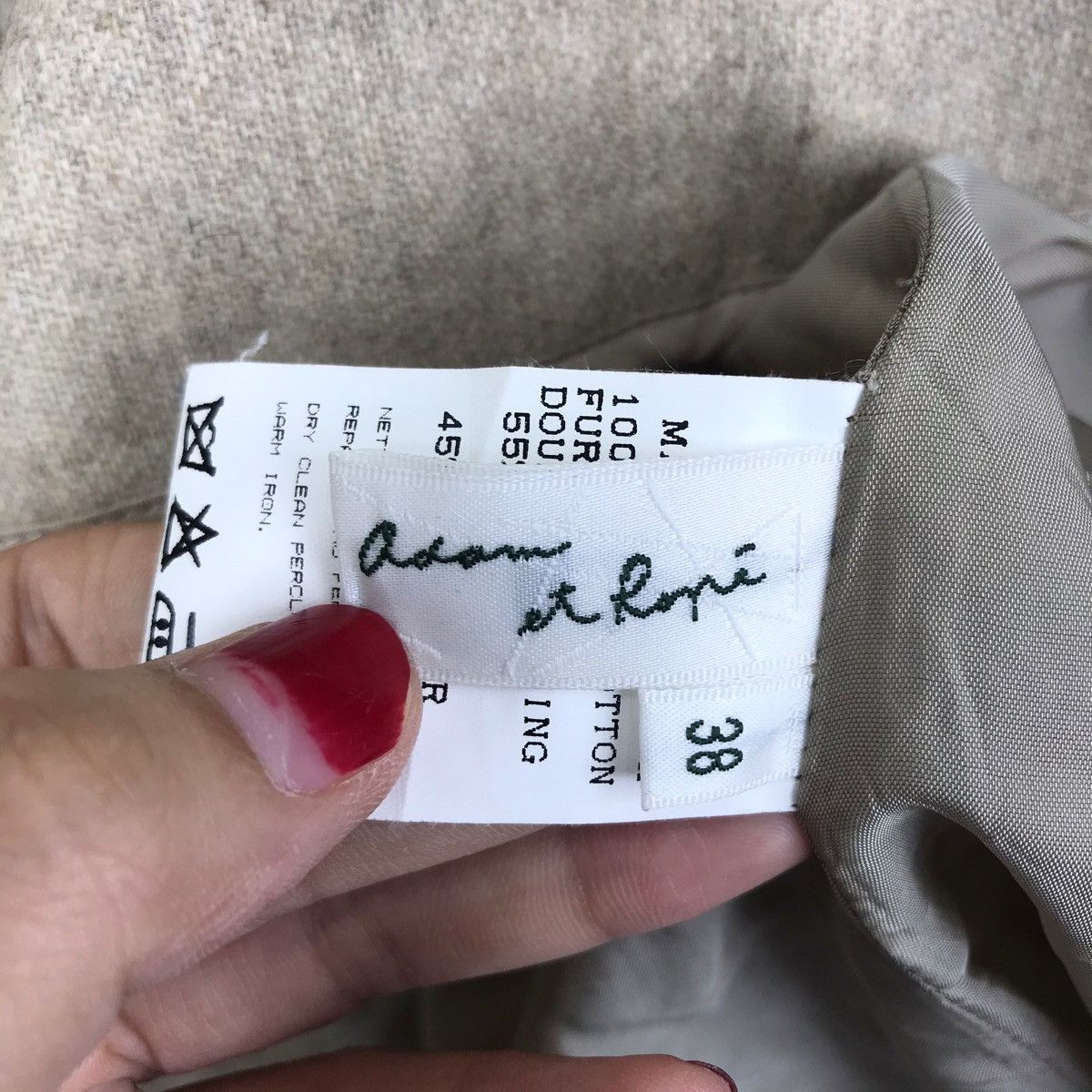 ADAM ET ROPE ADAM ET ROPE Japanese Brand Overcoat Big Pocket Coat Size US M / EU 48-50 / 2 - 5 Thumbnail