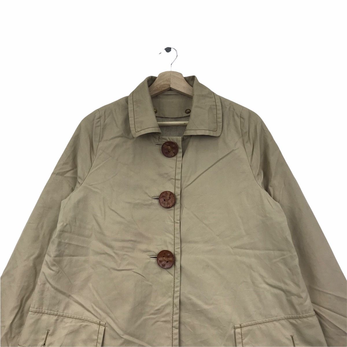 ADAM ET ROPE ADAM ET ROPE Japanese Brand Overcoat Big Pocket Coat Size US M / EU 48-50 / 2 - 2 Thumbnail