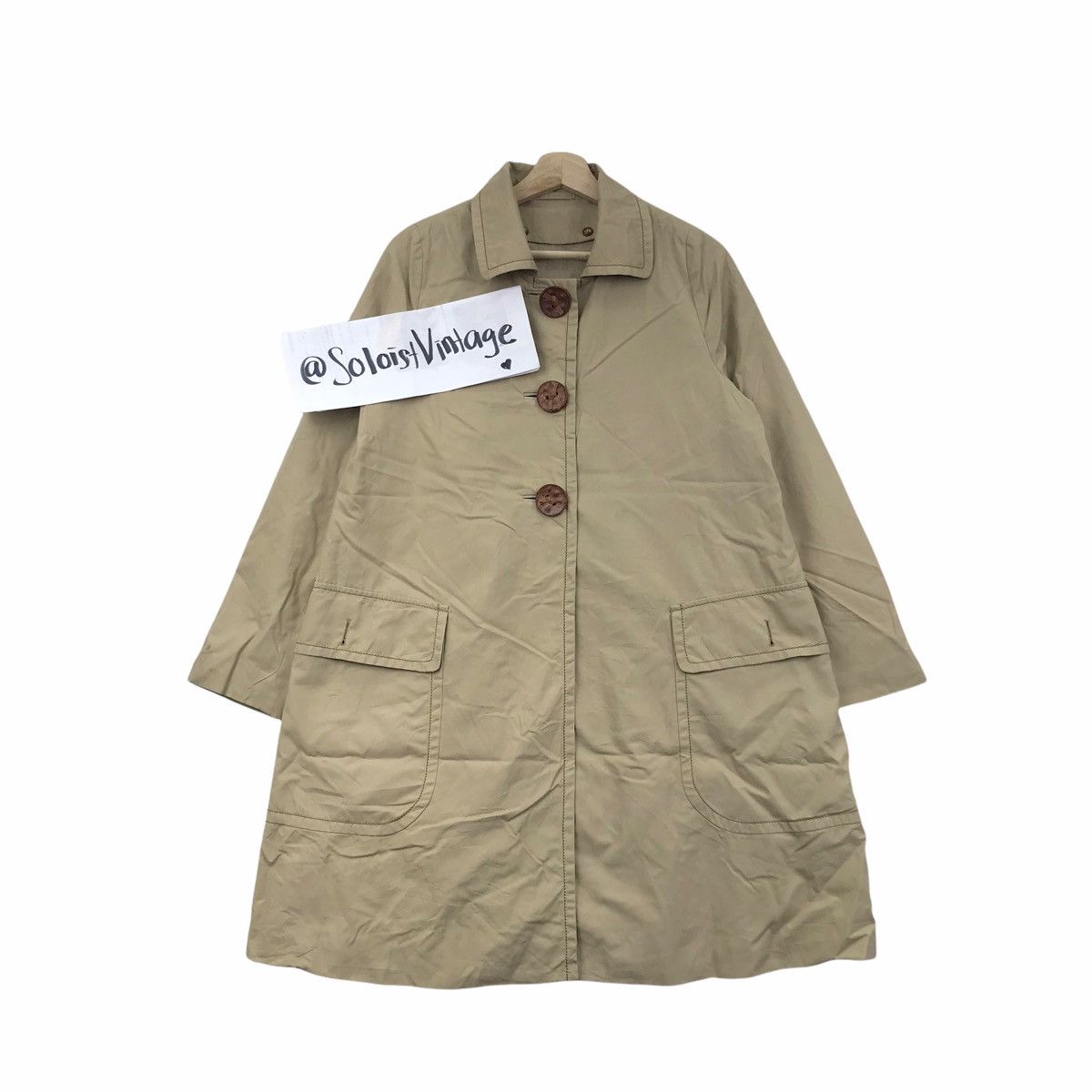 ADAM ET ROPE ADAM ET ROPE Japanese Brand Overcoat Big Pocket Coat Size US M / EU 48-50 / 2 - 1 Thumbnail