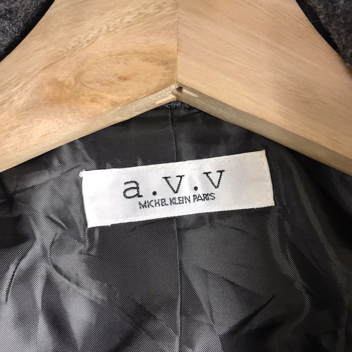 Michel Klein A.V.V MICHEL KLEIN Paris Fur Hoodie Wool Coat Winter Size US S / EU 44-46 / 1 - 5 Thumbnail