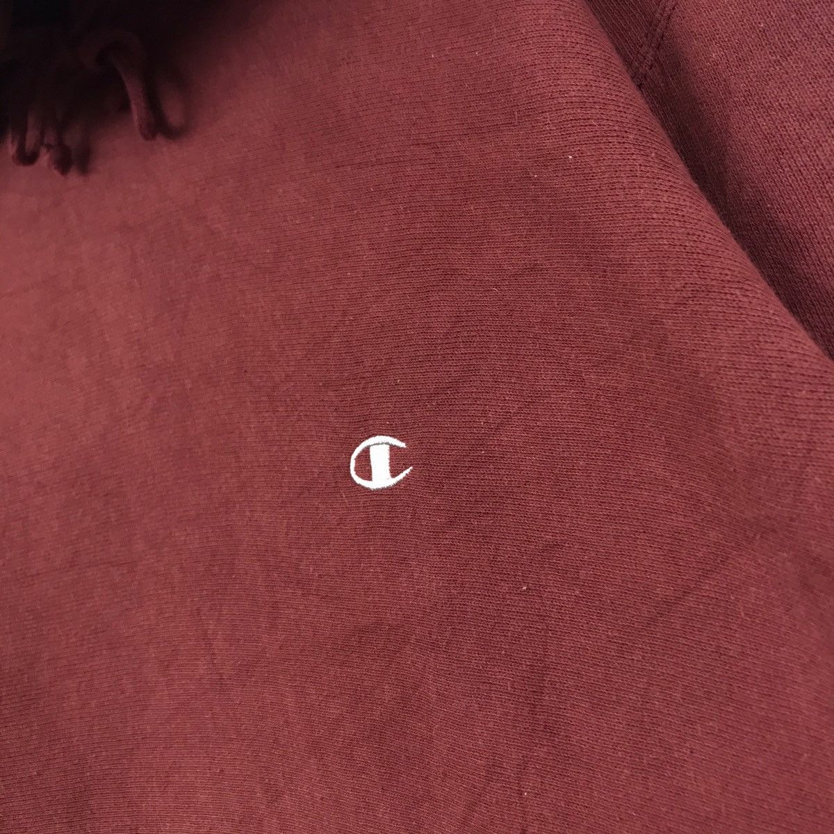 Champion × Vintage Vintage CHAMPION REVERSE WEAVE Warm up Maroon Hoodie Size US XL / EU 56 / 4 - 3 Thumbnail