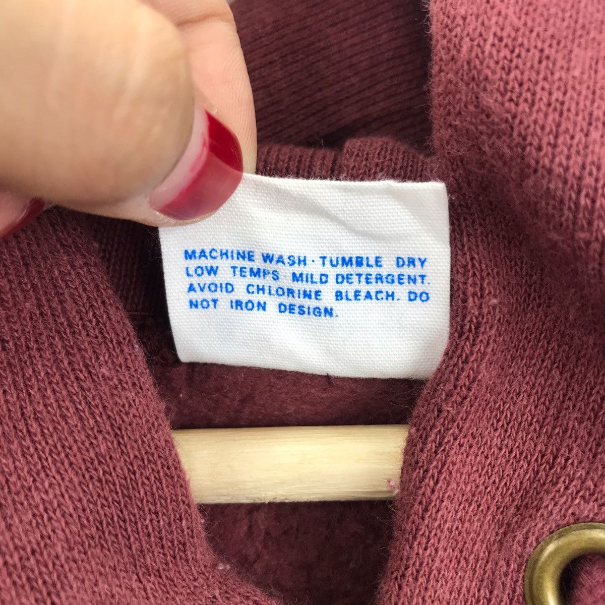 Champion × Vintage Vintage CHAMPION REVERSE WEAVE Warm up Maroon Hoodie Size US XL / EU 56 / 4 - 7 Thumbnail