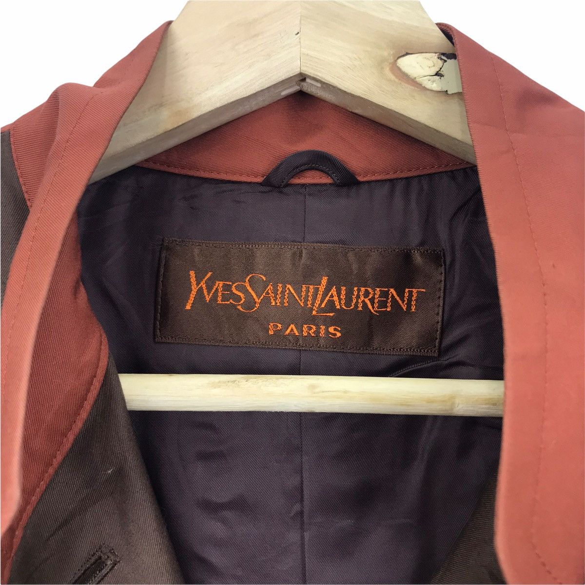 Yves Saint Laurent YVES SAINT LAURENT Overcoat Long Dress YSL Paris Size US XL / EU 56 / 4 - 4 Thumbnail