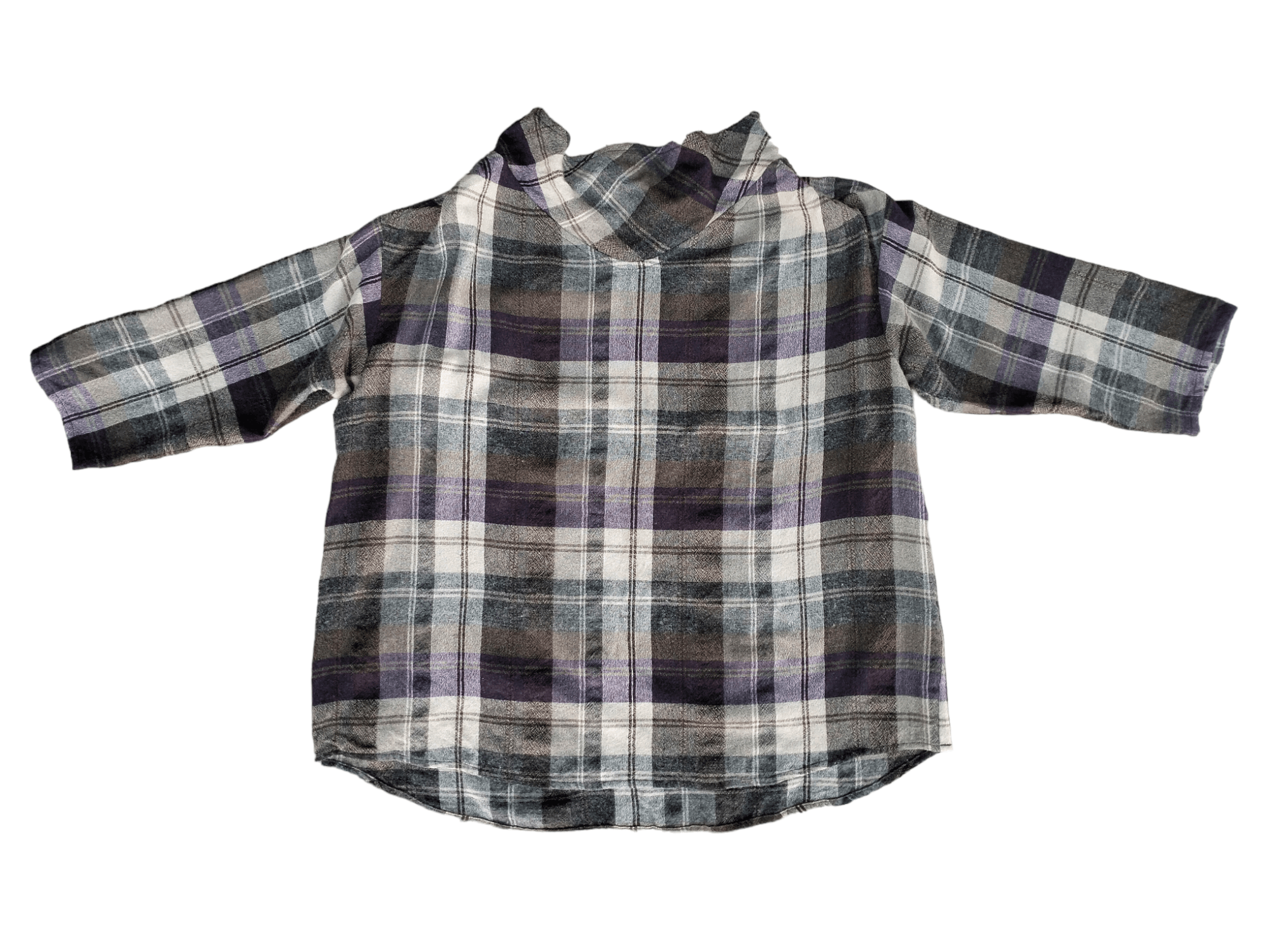 Issey Miyake Issey Miyake Plantation Plaid Blouse Size M / US 6-8 / IT 42-44 - 1 Thumbnail