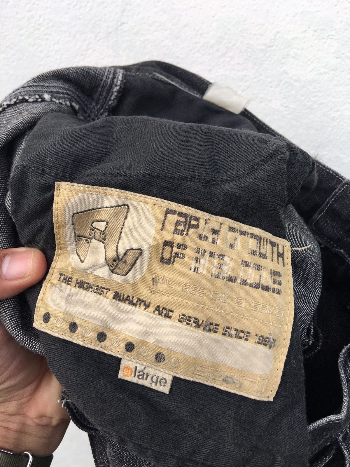 Other Rapid Analogue Workwear Multi Pocket Denim Jeans Size US 34 / EU 50 - 18 Thumbnail