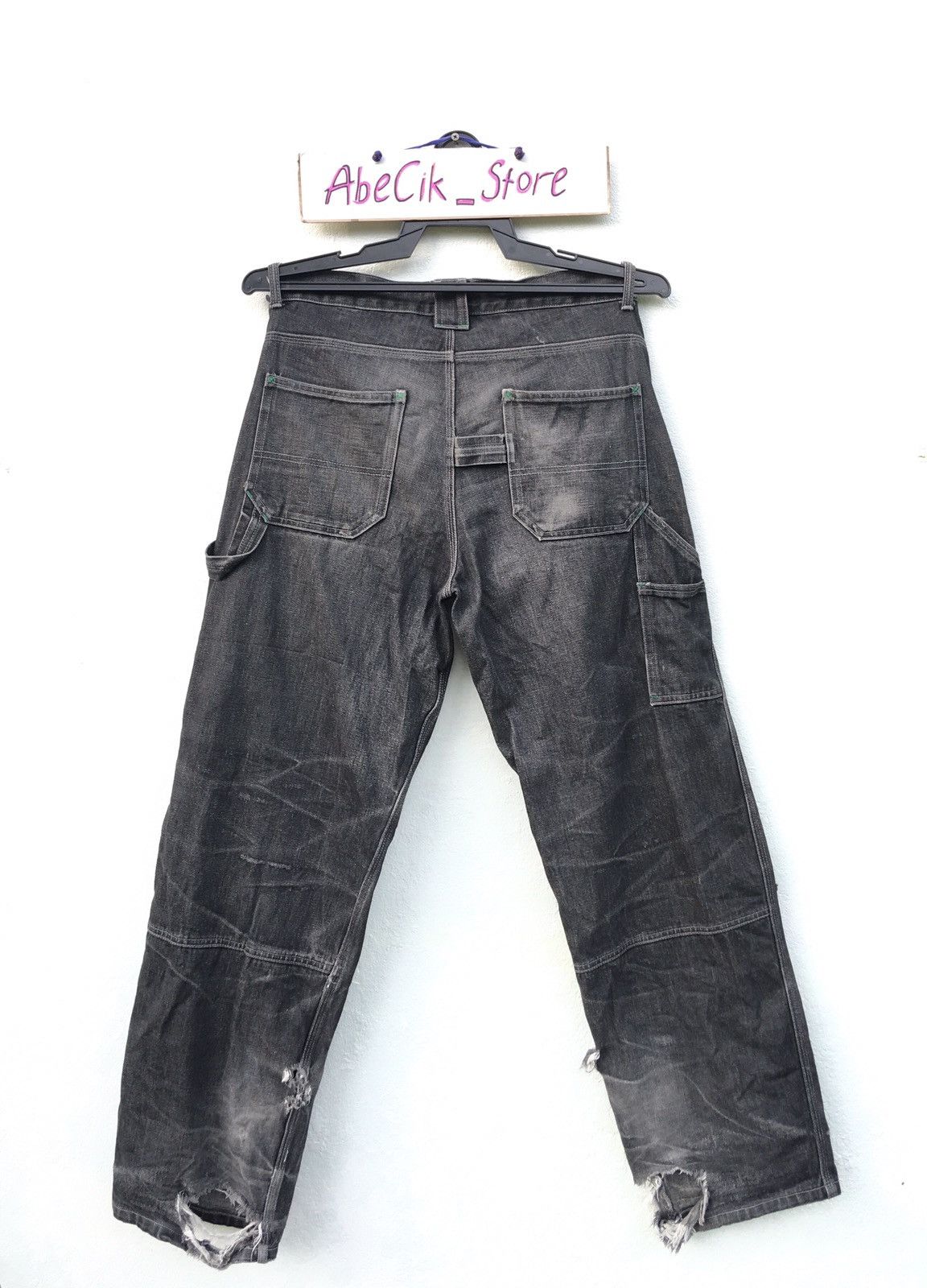 Other Rapid Analogue Workwear Multi Pocket Denim Jeans Size US 34 / EU 50 - 2 Thumbnail