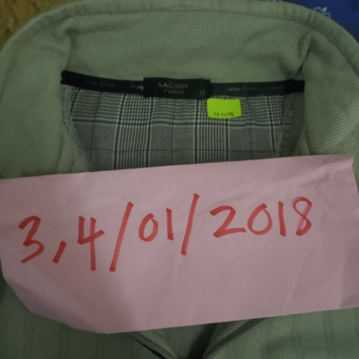 Japanese Brand Rare!! Sacsny Y’sacs Japanese Brand Yohji Yamamoto Ys Size US L / EU 52-54 / 3 - 4 Thumbnail