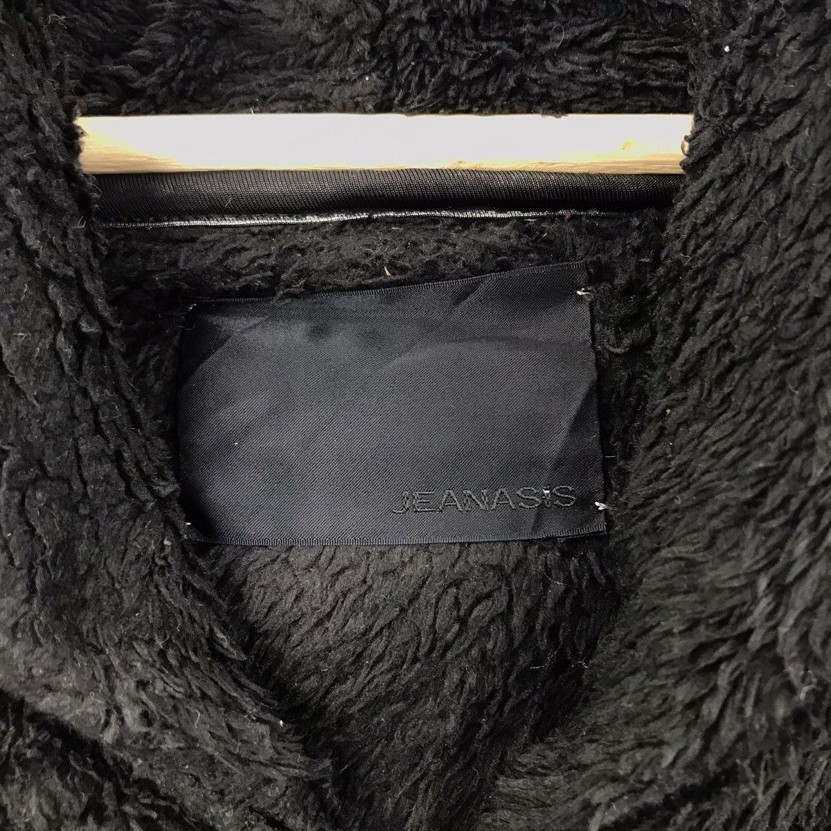Japanese Brand JEANASIS FUZZY Fur Hairy Japanese Brand Black Hoodie Size US XXL / EU 58 / 5 - 3 Thumbnail