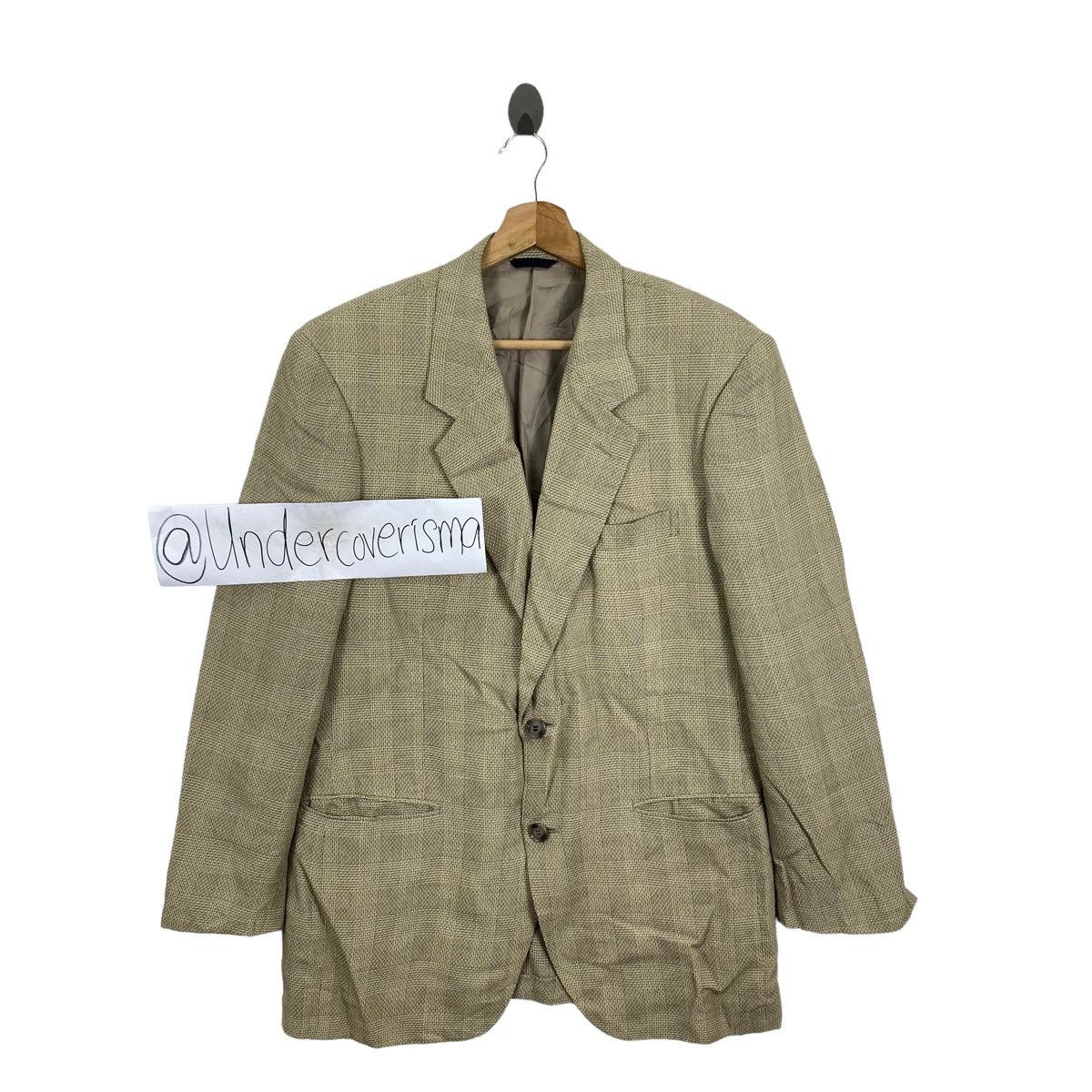 Japanese Brand Vintage HIROKO KOSHINO Homme Japanese Brand Check Tartan Size M / US 6-8 / IT 42-44 - 1 Thumbnail