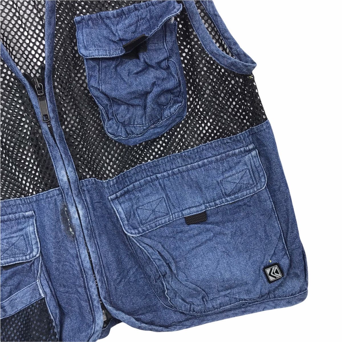 Japanese Brand LONELY WOLF Japanese Brand Denim Jeans Tactical Vest Fish Size US M / EU 48-50 / 2 - 3 Thumbnail