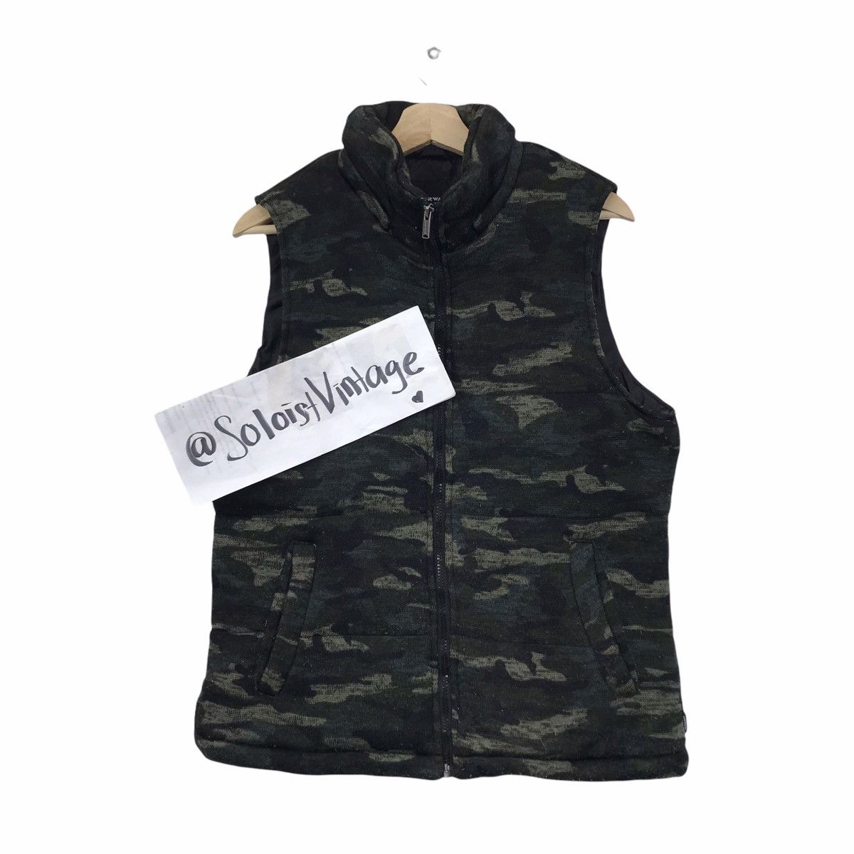Airwalk AIRWALK Camouflage Skateboard Japanese Brand Vest Camo Size US L / EU 52-54 / 3 - 1 Thumbnail