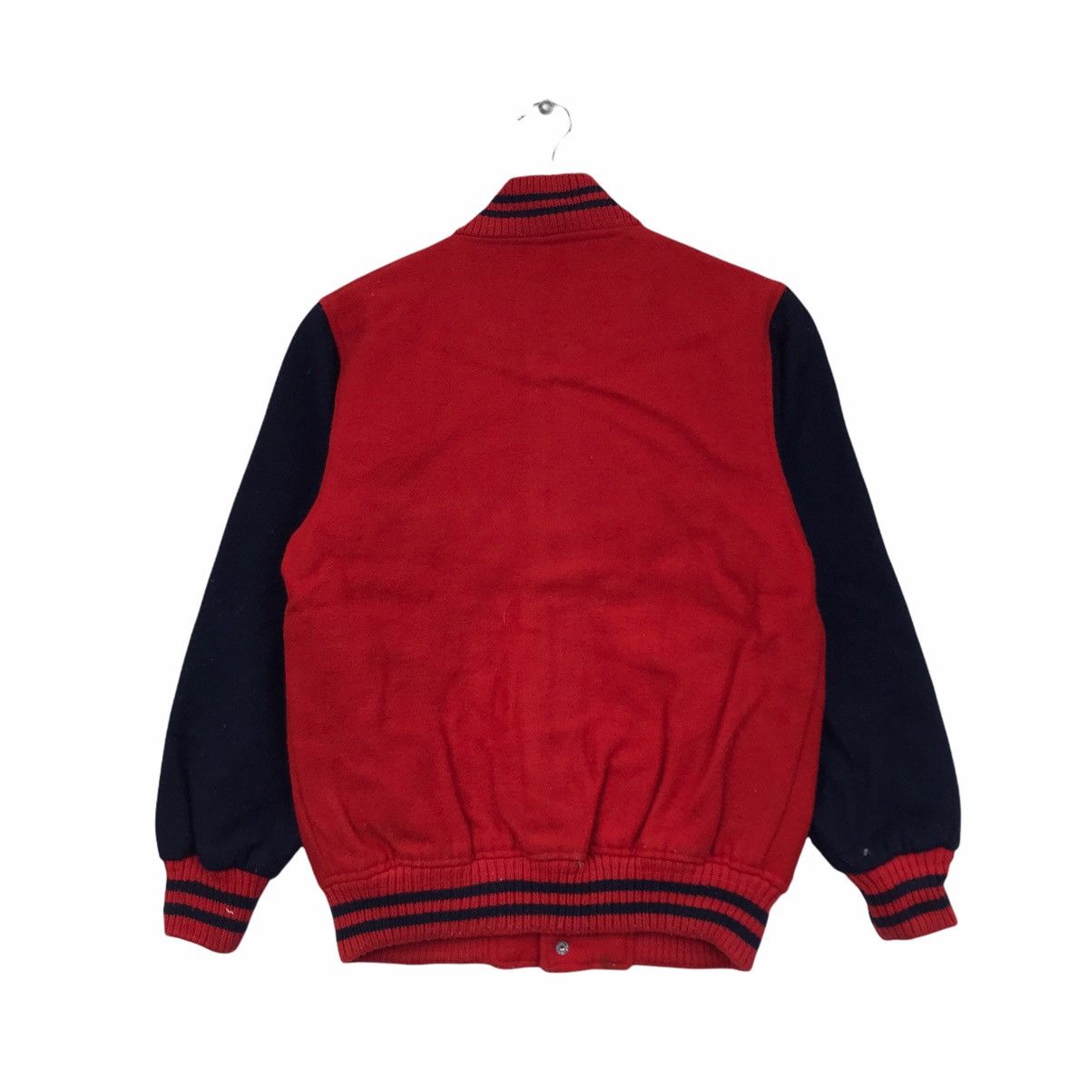 Vintage Vintage TROY BROS Japanese Brand Wool Varsity Jacket Size US S / EU 44-46 / 1 - 5 Thumbnail