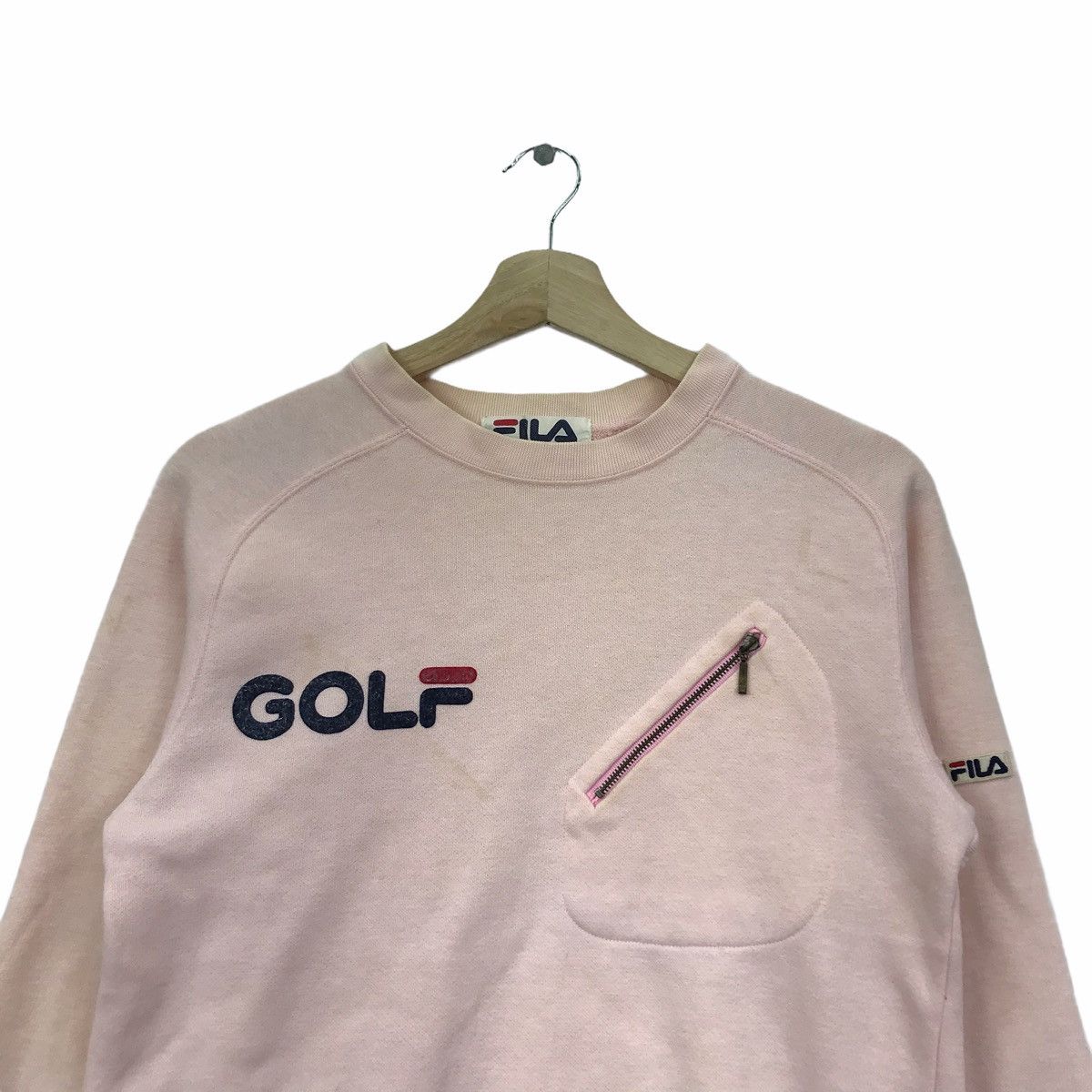 Fila FILA GOLF Zipper Sportswear Pink Sweatshirt Size US S / EU 44-46 / 1 - 2 Thumbnail