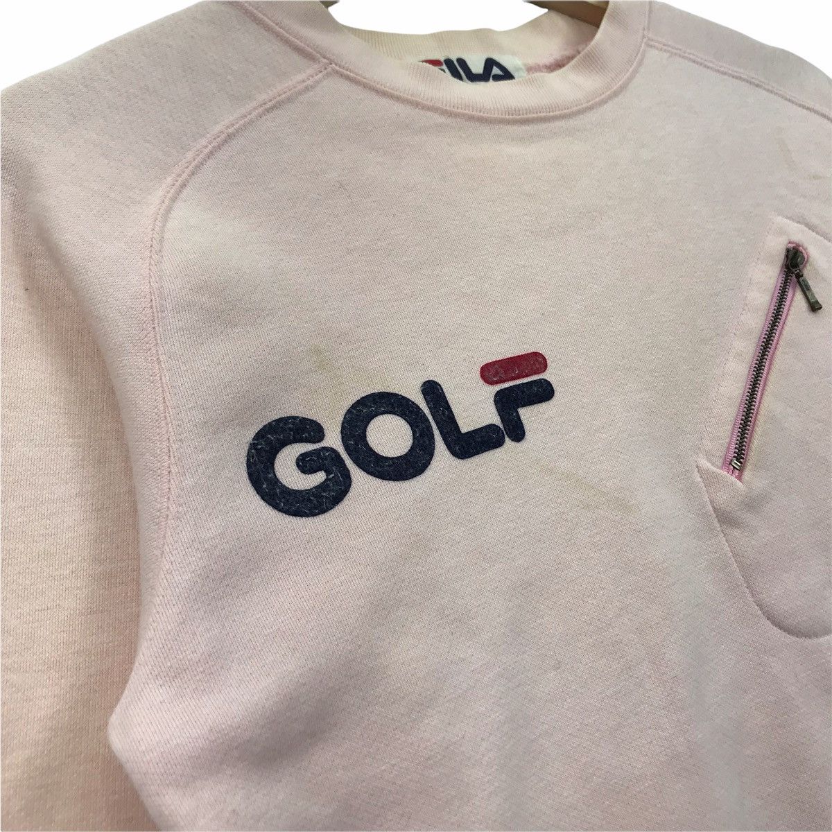 Fila FILA GOLF Zipper Sportswear Pink Sweatshirt Size US S / EU 44-46 / 1 - 3 Thumbnail
