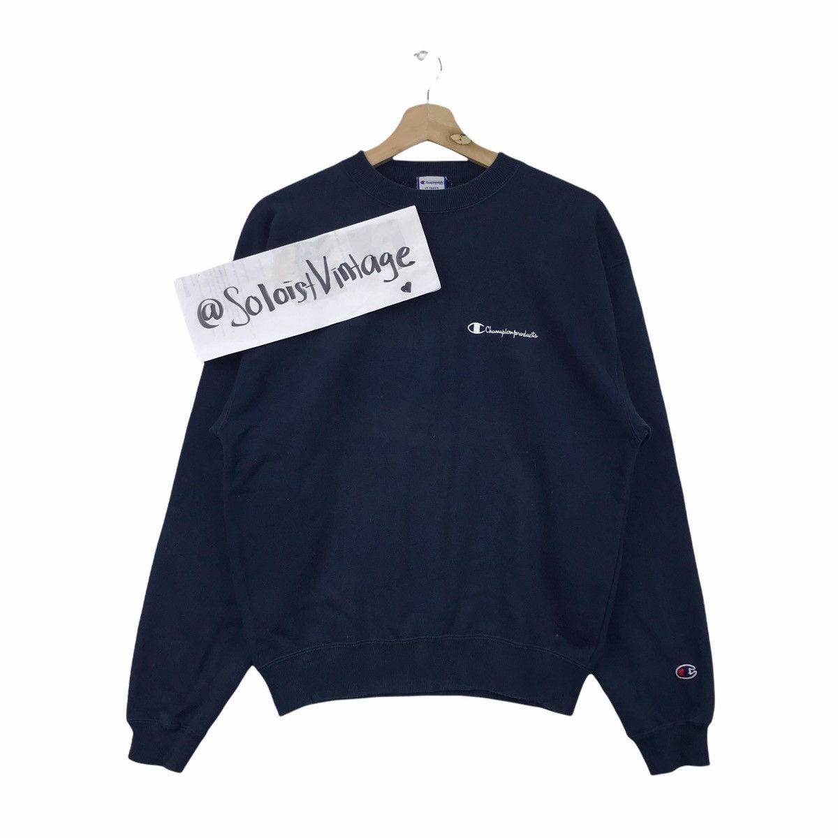 Champion Vintage CHAMPION Product STREETWEAR Script Logo Sweatshirt Size US M / EU 48-50 / 2 - 1 Thumbnail