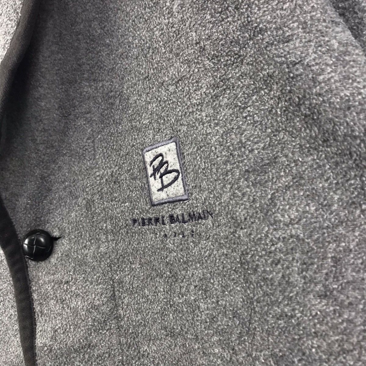 Pierre Balmain Vintage PIERRE BALMAIN PARIS Brand Designer Grey Sweatshirt Size US XXL / EU 58 / 5 - 5 Thumbnail